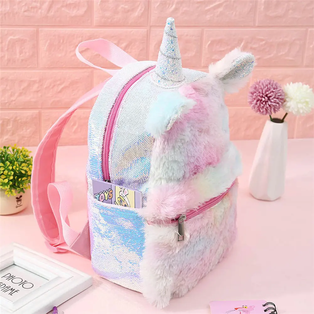 25-35 CM Baby Backpack Unicorn Mochila Niño Stuffed& Plush Animals Plush Backpacks Soft Toys for Children Gift for Girlfriend