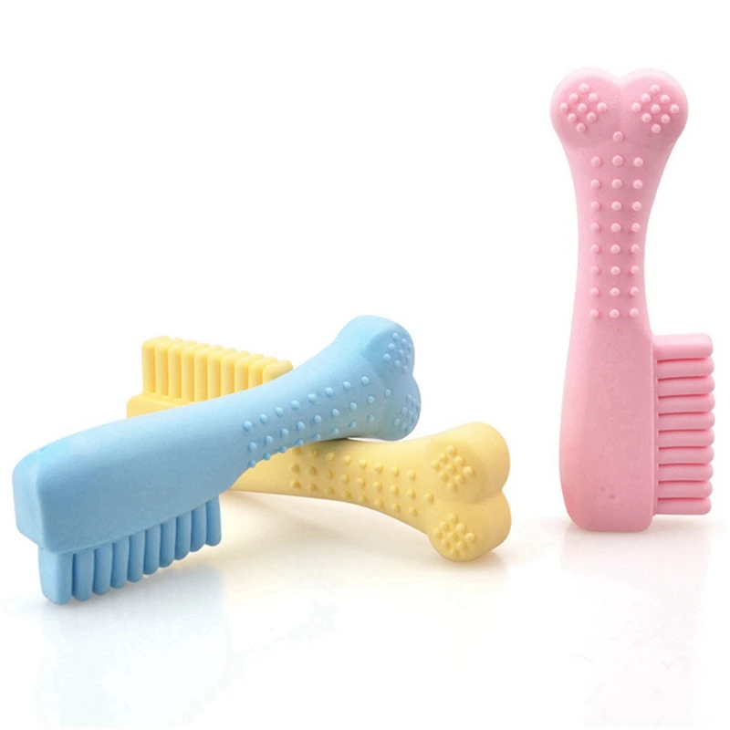 

Pet Dog Chew Toy Milk Flavor Dog Toothbrush Pet Molar Tooth Cleaning Brushing Stick Puppy Dental Care Dog Pet Supplies