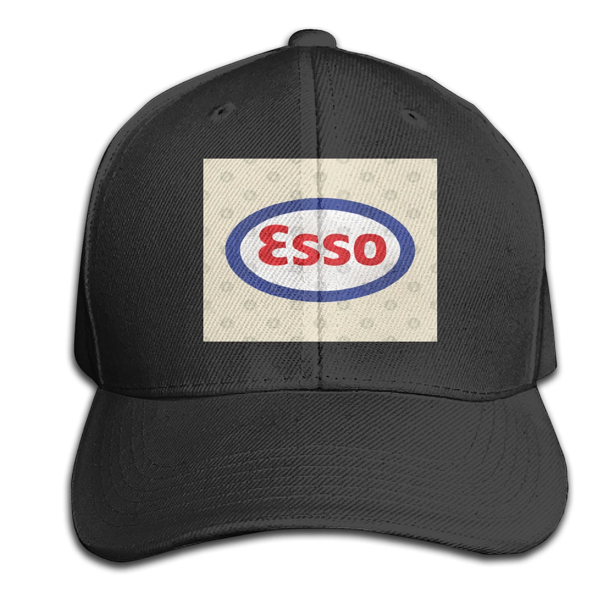 Классический Винтаж Esso знак с круглым вырезом узор модные удобные женские любой