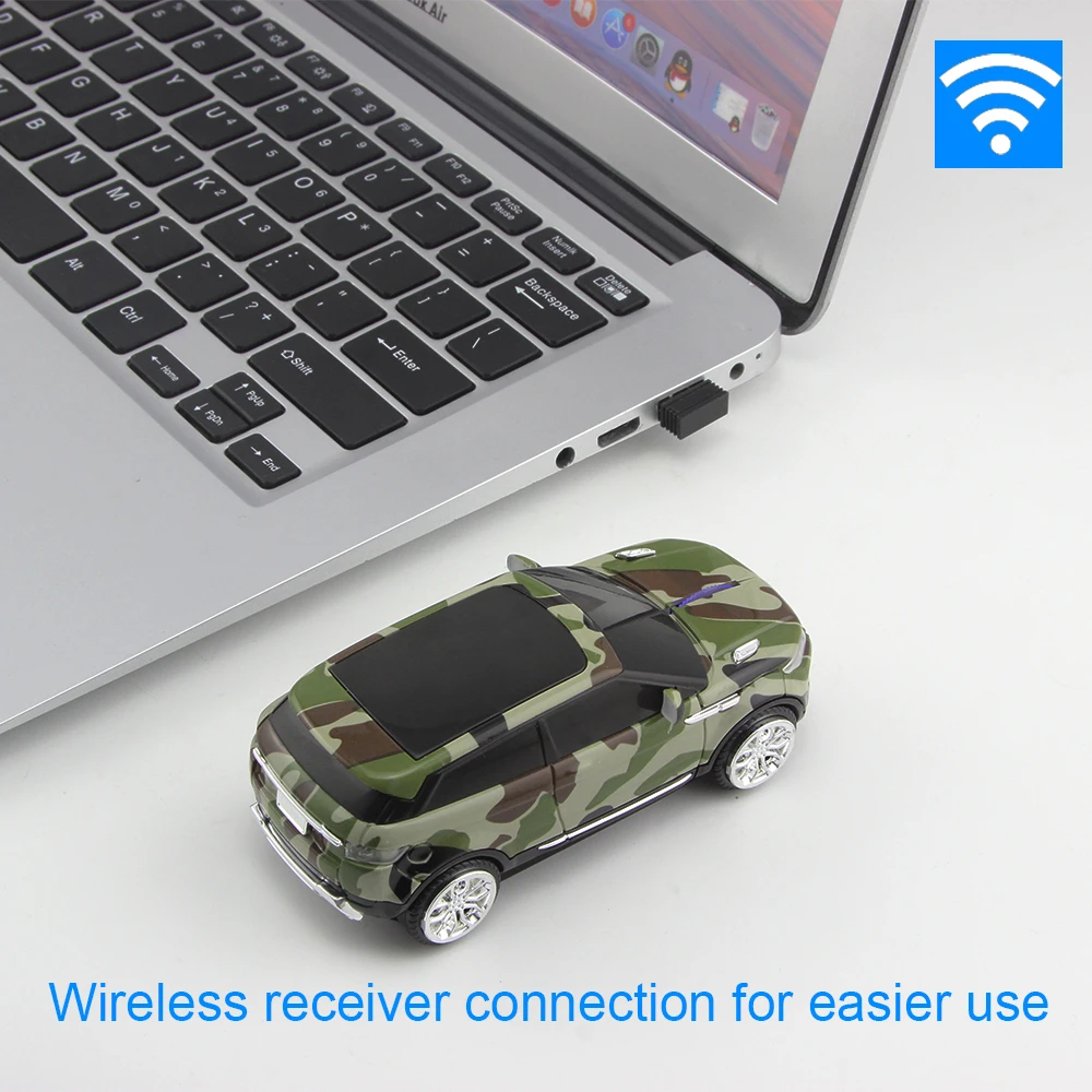 

Optical Wireless Mouse SUV Car Auto Shape Computer Mause 1200 DPI Ergonomic USB 3D Mice For Kid Apple PC Laptop Notebook Macbook