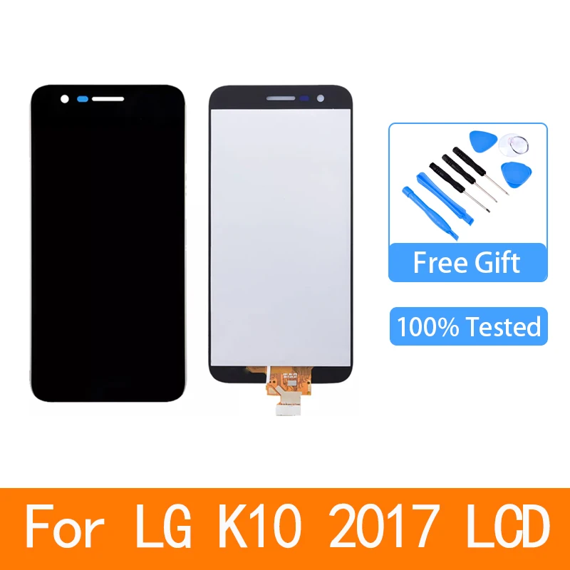 

ЖК-дисплей 5,3 ''для LG K10 2017 с сенсорным экраном и дигитайзером для LG K10 2017 дисплей K20 Plus M250 M250N M250E ЖК-экран