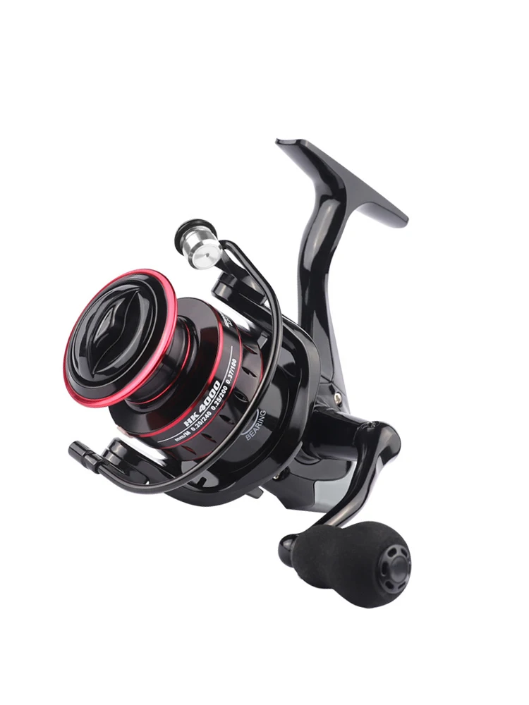 

NEW Winter fishing tackle Spinning Reel Fishing Reel HK 5.2:1 Long Shot Spinning Wheel No Gap Carp Fishing Tackle Drag Max 8KG