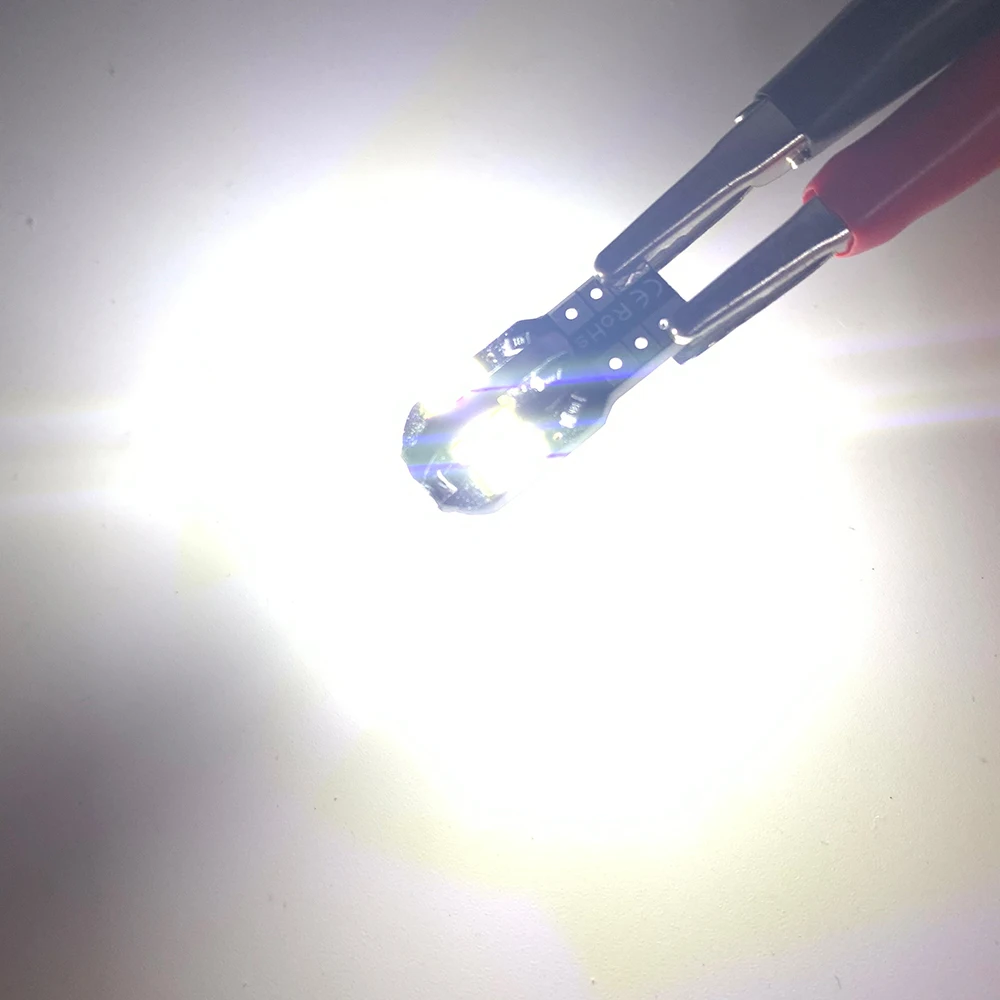 10X T10 Led лампочка для салона автомобиля Canbus VW Golf Polo Passat Scirocco Tiguan Skoda Octavia Seat теплый