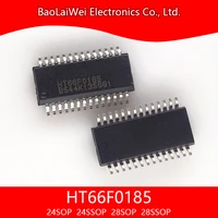 2pcs ht66f0185 24sop 24ssop 28sop 28ssop chip electronic components integrated circuits active components flash mcu with eeprom