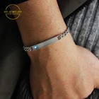 Браслеты на заказ с надписью His Queen Her King черного цвета для женщин и мужчин, цепочка с кристаллами, браслет для пары для Мужчин, Ювелирные изделия для женщин на руках