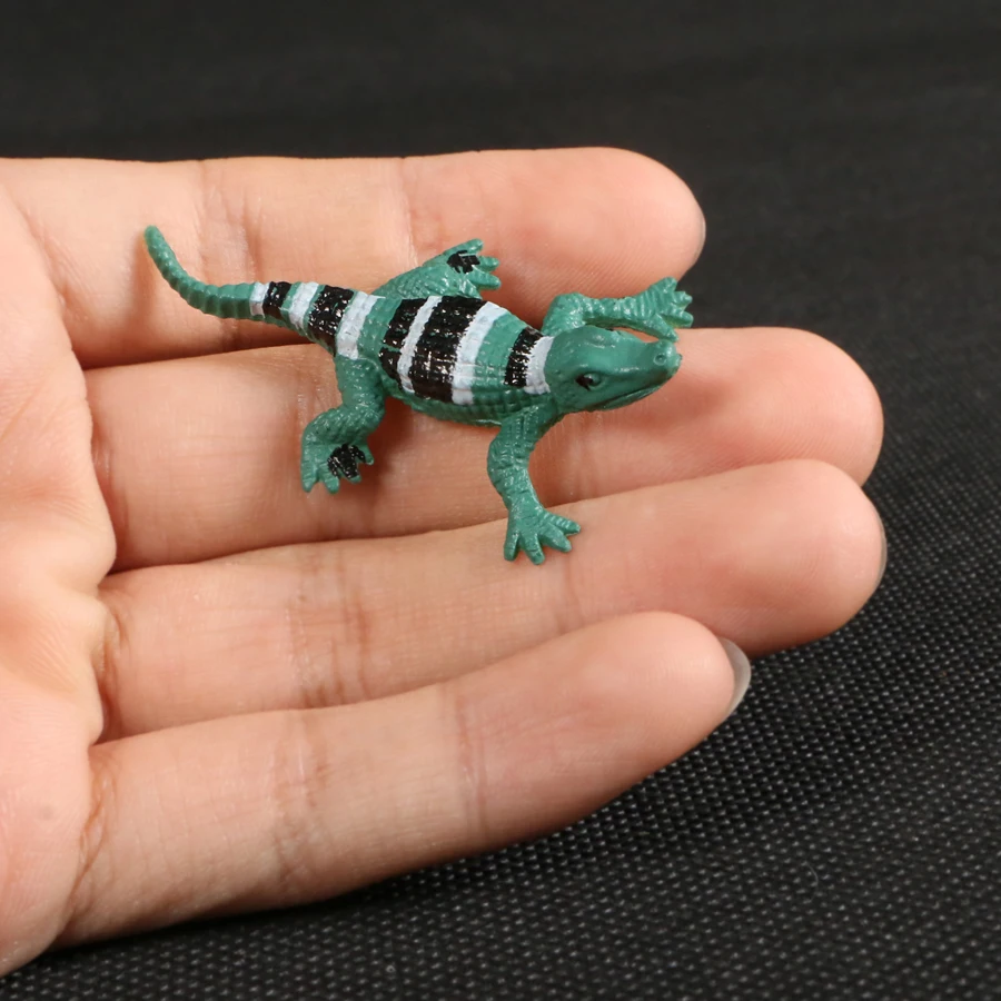 Фигурки диких животных 12 шт./лот пластиковые игрушки имитация крокодила каймана