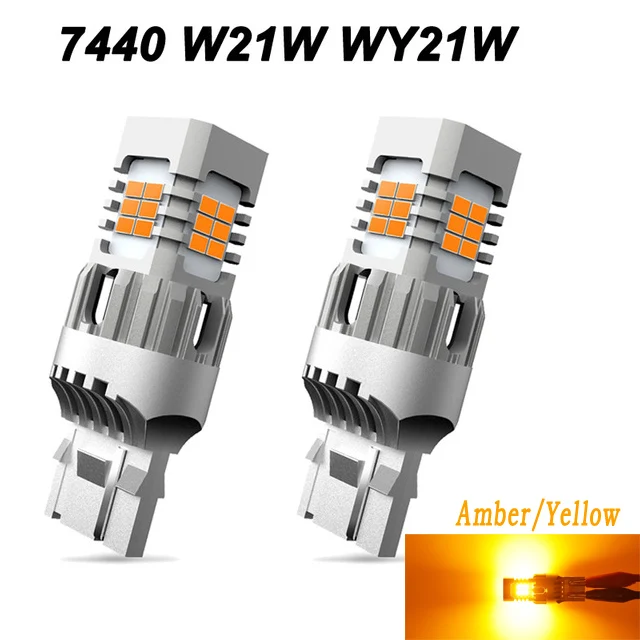 

AUXITO 2 шт. без гипервспышки T20 W21W BA15S 1156 светодиодный Canbus указатель поворота для Nissan Note Tiida Qashqai Almera Juke X-Trail J11
