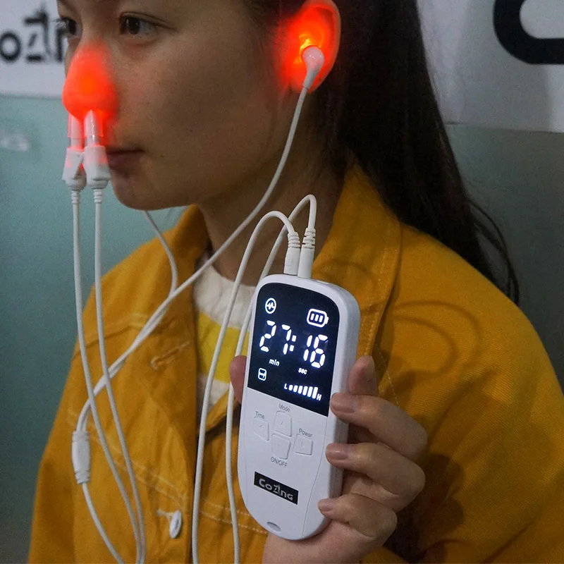 

Sinusitis Rhinitis Cure Treatment Nose Massage Cure Device Tinnitus Cold Laser Therapy Treatment Arrived Very Fast Effective