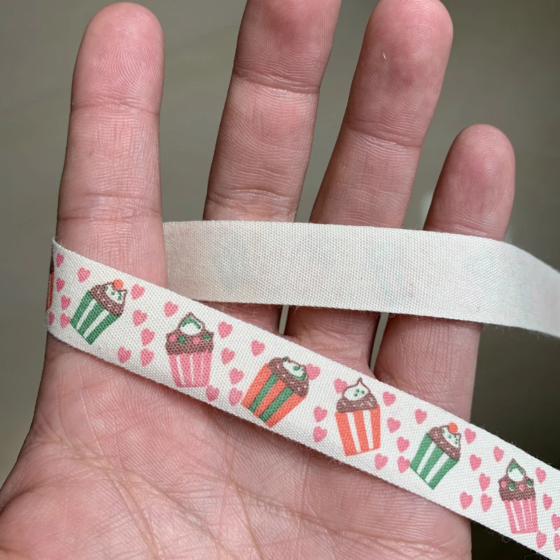 Хлопчатобумажная лента с принтом ручной работы 5 ярдов милый дом цветной флаг