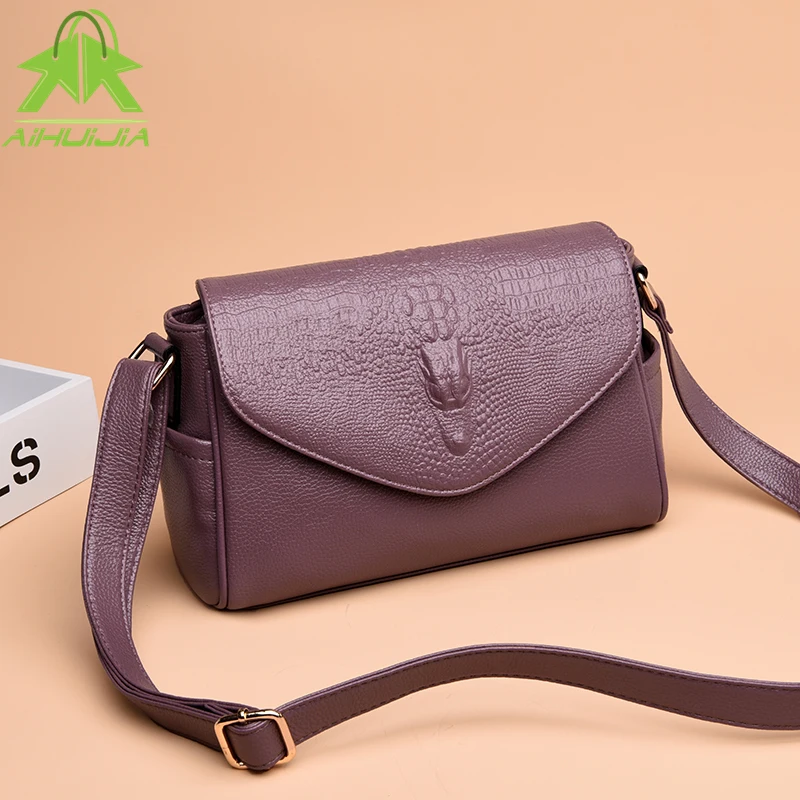 

Mini Small Square Bags 2021 Fashion Women Shoulder Bags Classic PU Leather Crossbody Bag Simple Version Envelope Messenger Bags