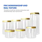 50 мл100 мл150 мл200 мл300 мл пластиковая банка с крышкой винта железа прозрачный контейнер пустые, для косметического крема баночка для порошковой пудры косметическое коробка