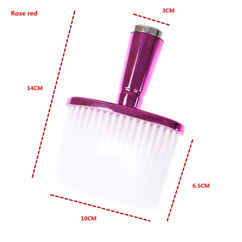 

Professional Soft Black Neck Face Duster Brushes Plating Barber Hairbrush Clean Beard Brush Salon Hairdressing Styling Tool