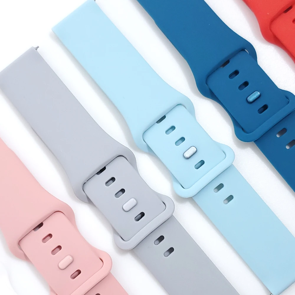 For Oneplus Watch Strap Sport Silicone Band Watchband one plus Smart watch Wristband  bracelet accessories watchstrap
