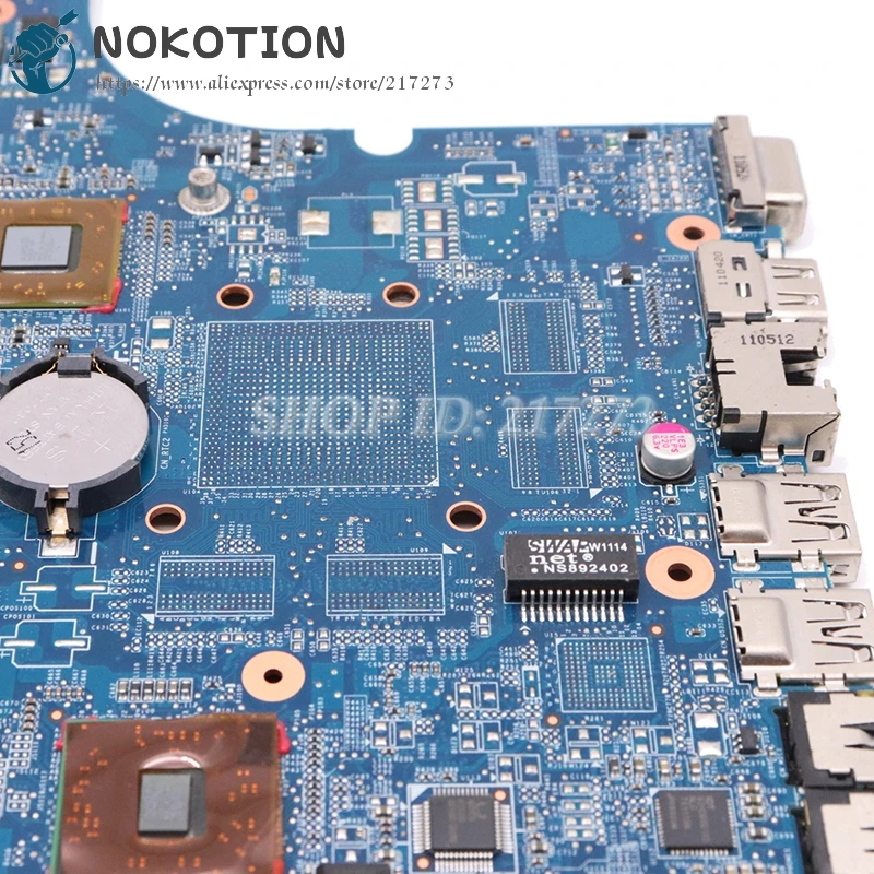 Материнская плата NOKOTION 640450-001 для ноутбука HP Pavilion DV6 DV6-6000 материнская разъем S1 DDR3