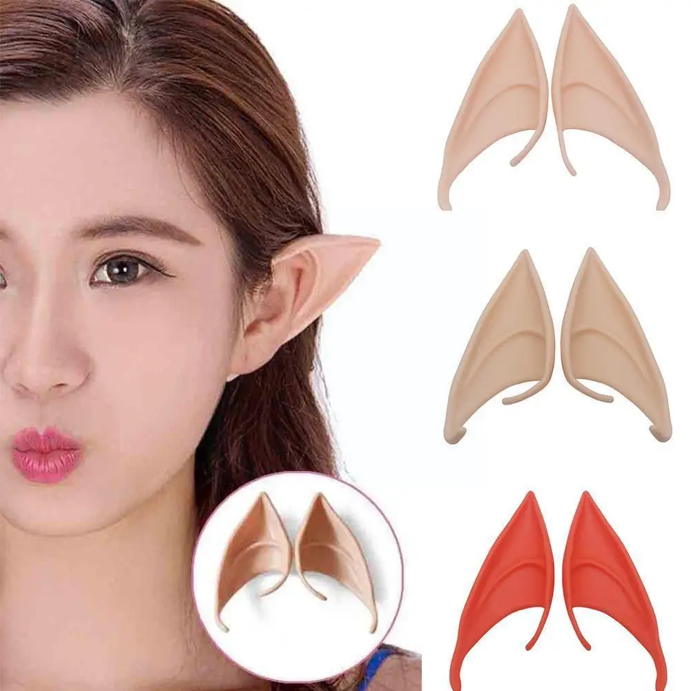 

Реквизит для косплея на Хэллоуин с ушками эльфа реквизит для вечеринки детский реквизит аксессуары для ушей латексные игрушки для взрослых...