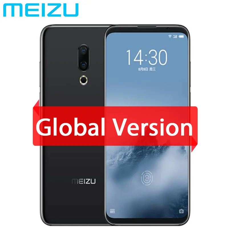 Глобальная Версия Meizu 16th 16 4G Snapdragon 845 Adreno 630 6 ГБ Оперативная память 64 Гб Встроенная память 6," FHD 2160x1080P Full Экран двойной Камера