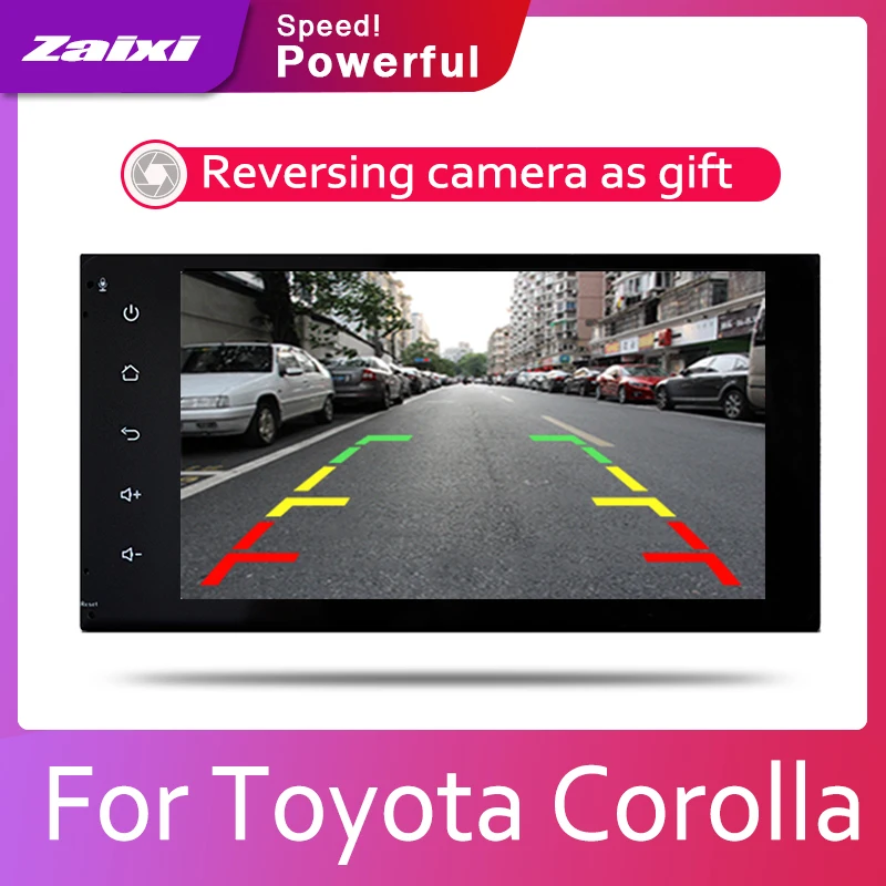 Автомагнитола для Toyota Corolla 2000-2017 Android 2 Din мультимедийный видеоплеер стерео GPS