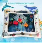Детский наполненный водой плавающий водный игровой коврик надувные игрушки летние детские комнатные водные крутые игрушки