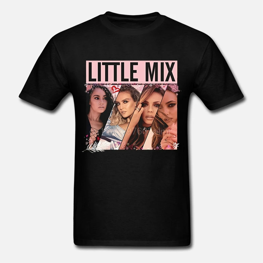 Little Mix портретов Glory Days получить странные Dna лицензированных Футболка мужская