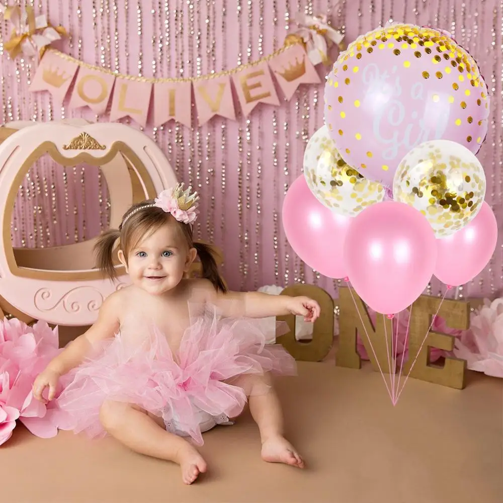 QIFU Baby It is A Boy украшения на день рождения детский душ Крещение украшение для стола |