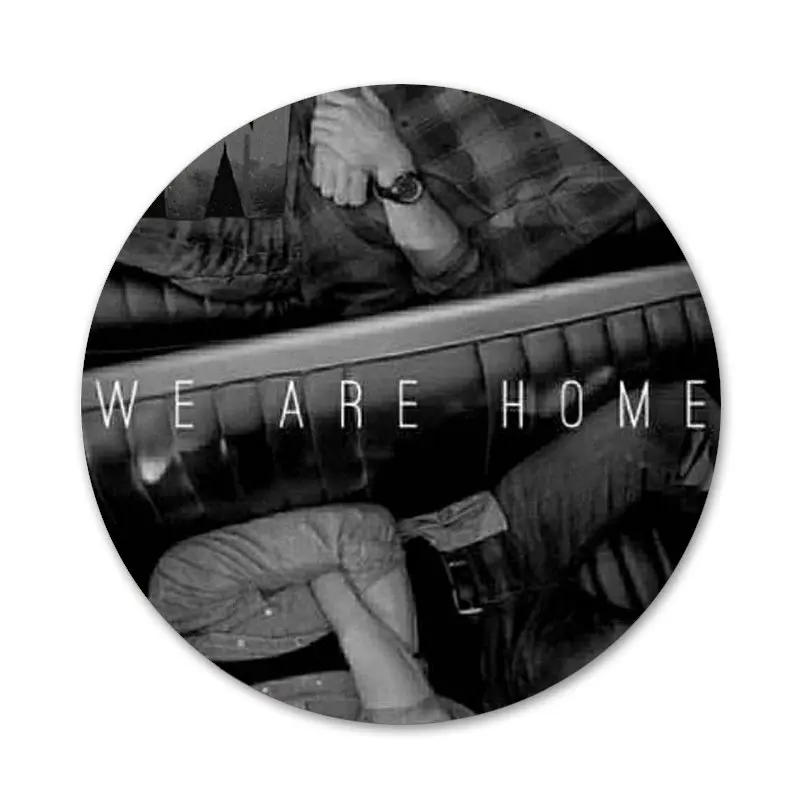 58 мм Сверхъестественное SPN Дин и Сэм значок брошь заколка аксессуары для одежды