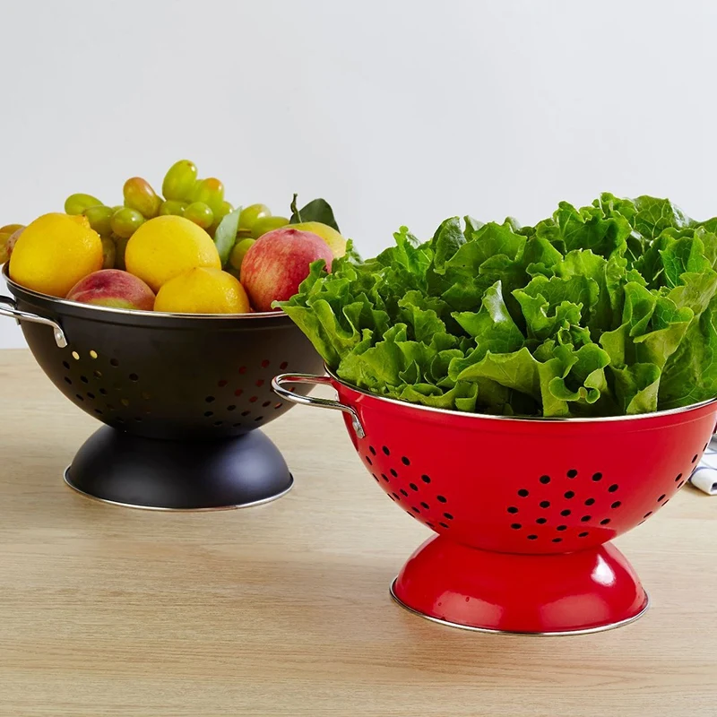 

Stainless Steel Vegetable Storage Basket Bread Basket Drain Food Fruit Basket for Kitchen and Living Room Dining Room