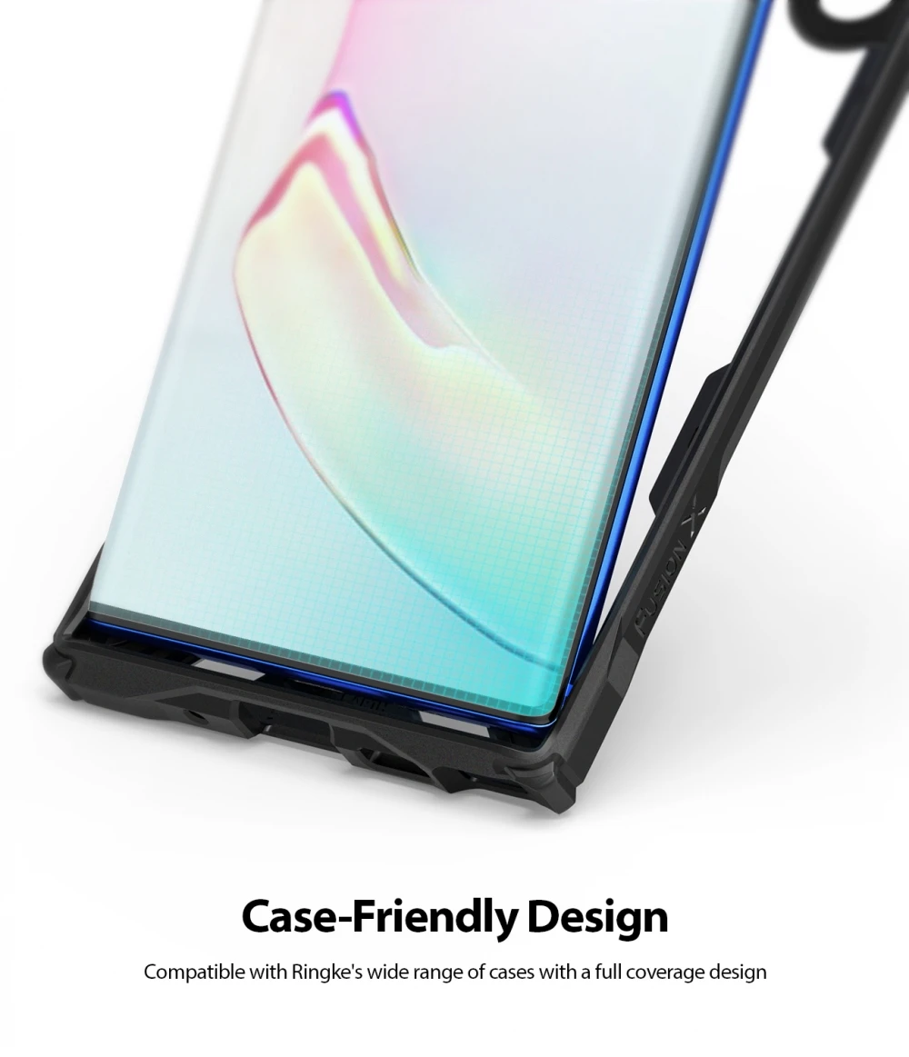 Ringke защита экрана двойная легкая пленка для Galaxy Note 10 Plus Высокое разрешение легкое применение плёнки для Note 10+ Pro [2 шт. в упаковке]