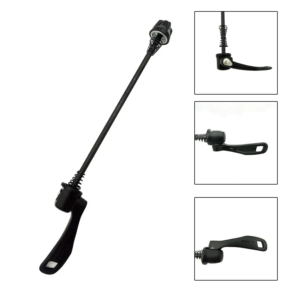 

Bike Bicycle Rear Quick Release Skewer QR 130mm/135mm For-Shimano Aluminum Alloy Black Cycling Bicycle Parts Bike Accessories