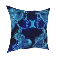 gemini graphic pillow case home decor cushion cover throw pillows for living room sofa car seat