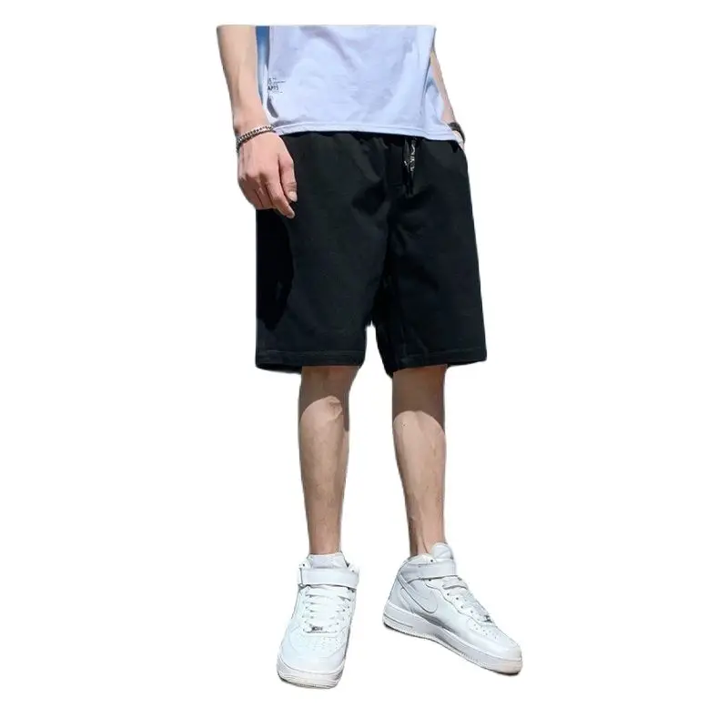

2021 men's cotton shorts, summer popular logo loose pants, thin casual cargo pants, beach pants
