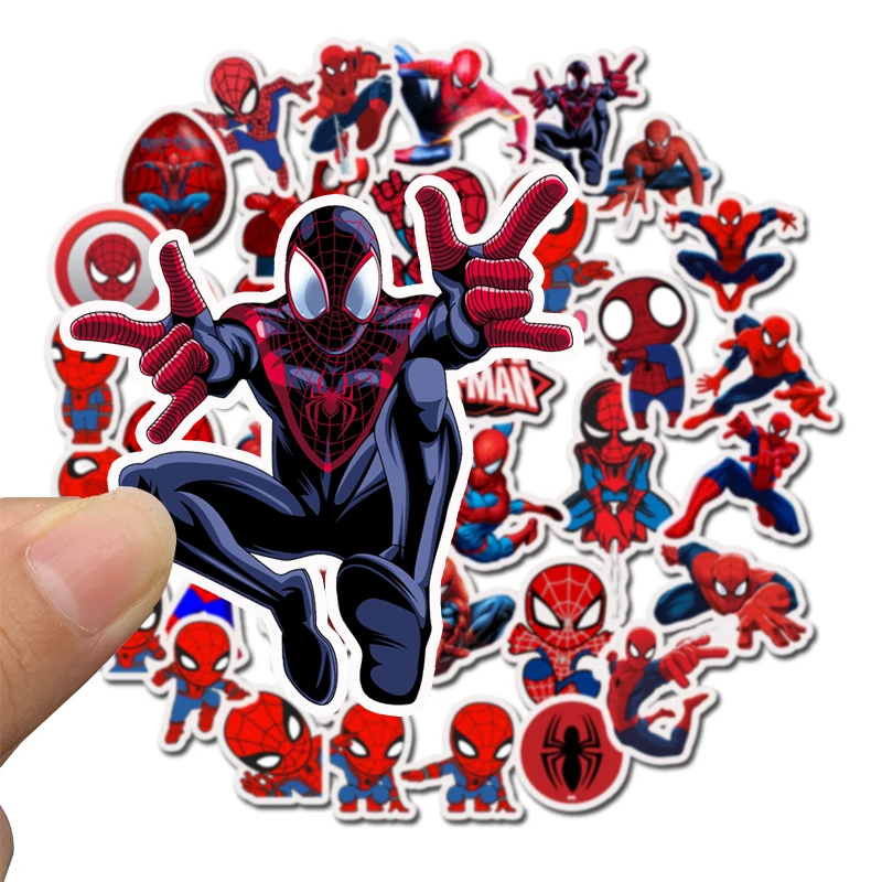 15/35 шт. Детские Водонепроницаемые наклейки Человек-паук | Игрушки и хобби