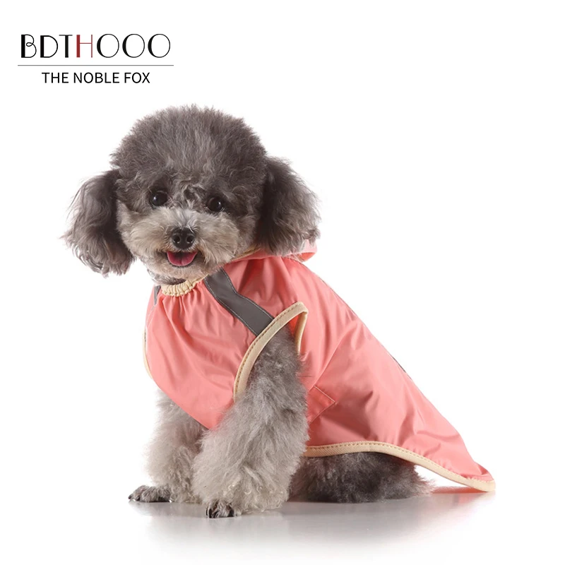 BDTHOOO Одежда для собак пальто дождевик Светоотражающий Средний собачий маленьких