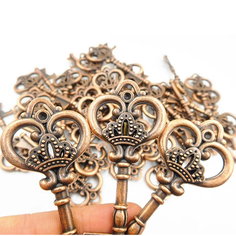 Открывалка для бутылок в форме ключа 10 шт./компл. ретро штопор свадебный подарок