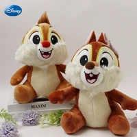 22cm kawaii chip dale set disney plush toys simba the king lion anime movie chipmunk doll stuffed animals gift items for kids