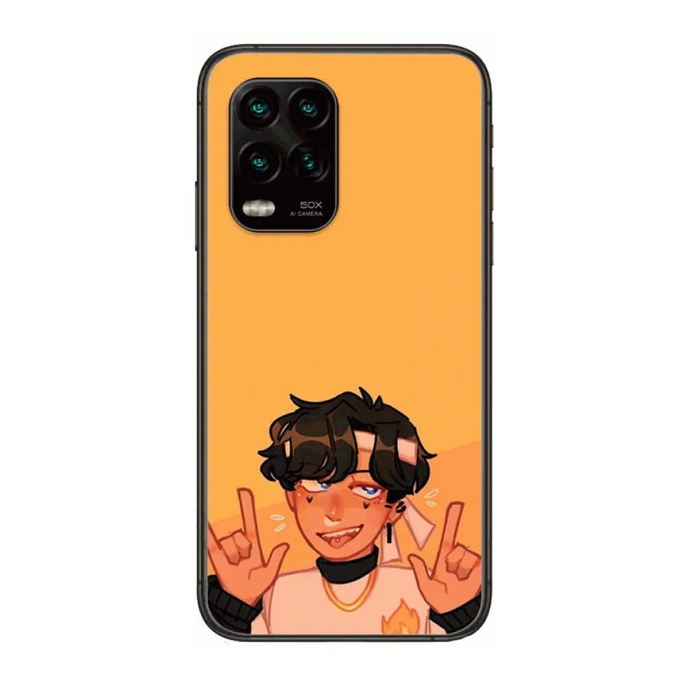 

hot anime Dream Smp Phone Case For xiaomi Redmi Note 9S 8 7 6 5 A Pro T Anime Black Cover Silicone Back Pretty senior