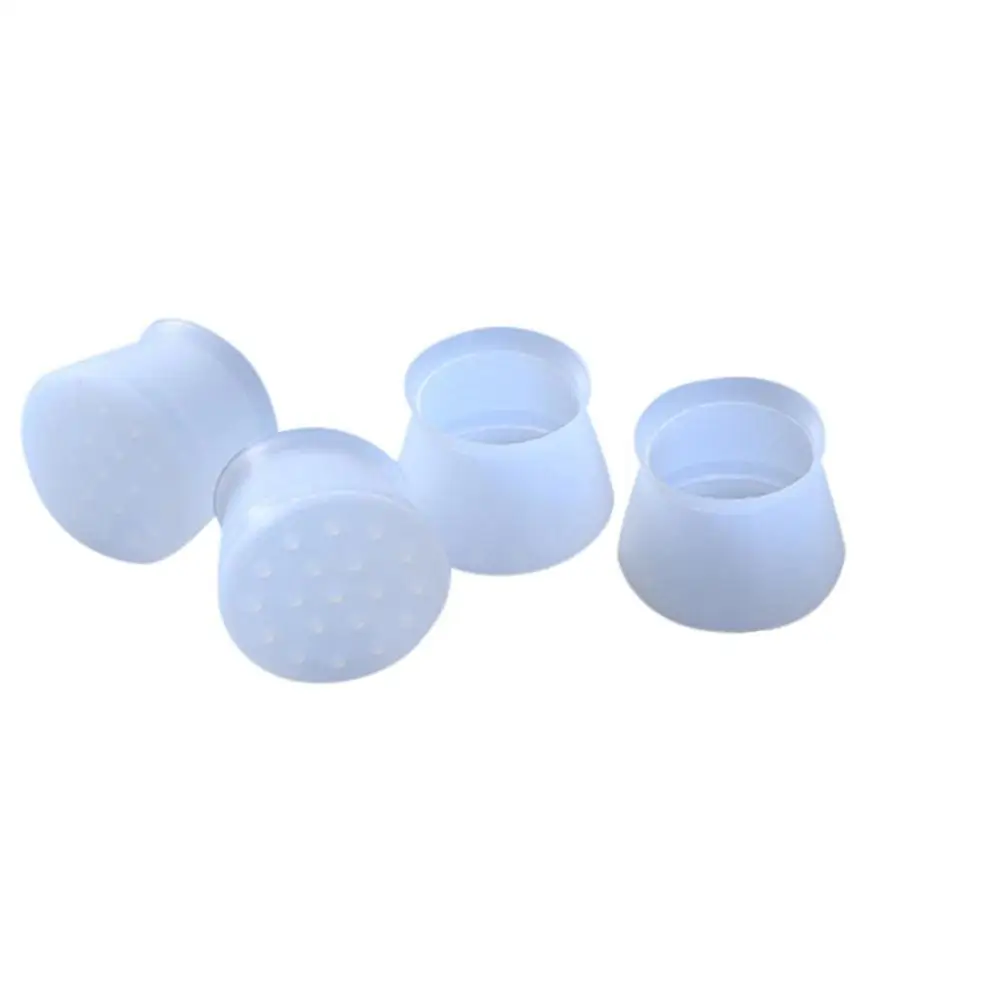 

20 pcs silicone chair leg caps leg protectors furniture-table covers socks floor protectors round bottom non-slip cups diameterD