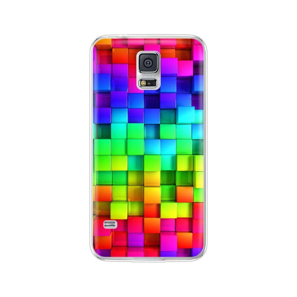 Силиконовый чехол для Samsung Galaxy S5 мягкая задняя крышка из ТПУ Neo i9600 SM-G900F | Мобильные