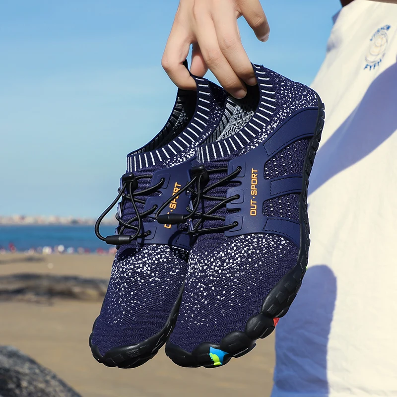 Мужские кроссовки для плавания Спортивная обувь дайвинга Дышащая пляжная