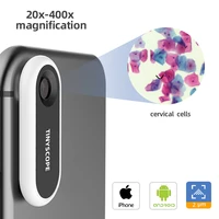 tinyscope pocket mobile microscope lens 20x 400x magnification educational toy portable microscope for all smartphone