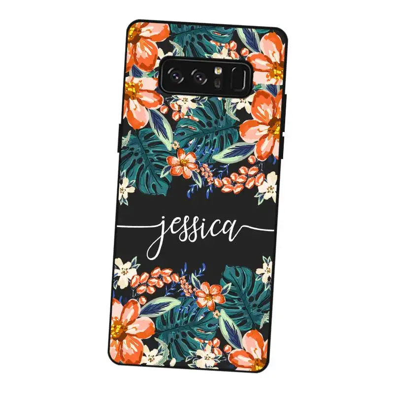 Черный мягкий силиконовый чехол из ТПУ для samsung Galaxy Note 3 4 5 8 9 10 Plus M10 M20 M30 Grand Prime - Цвет: 8