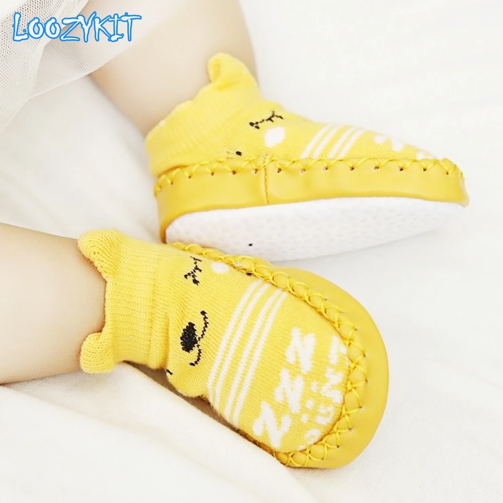 

2021 Infant First Leather Baby Shoes Cotton Newborn Toddler Boy Shoes Soft Sole Autumn Winter Babies Shoes for Baby Girl