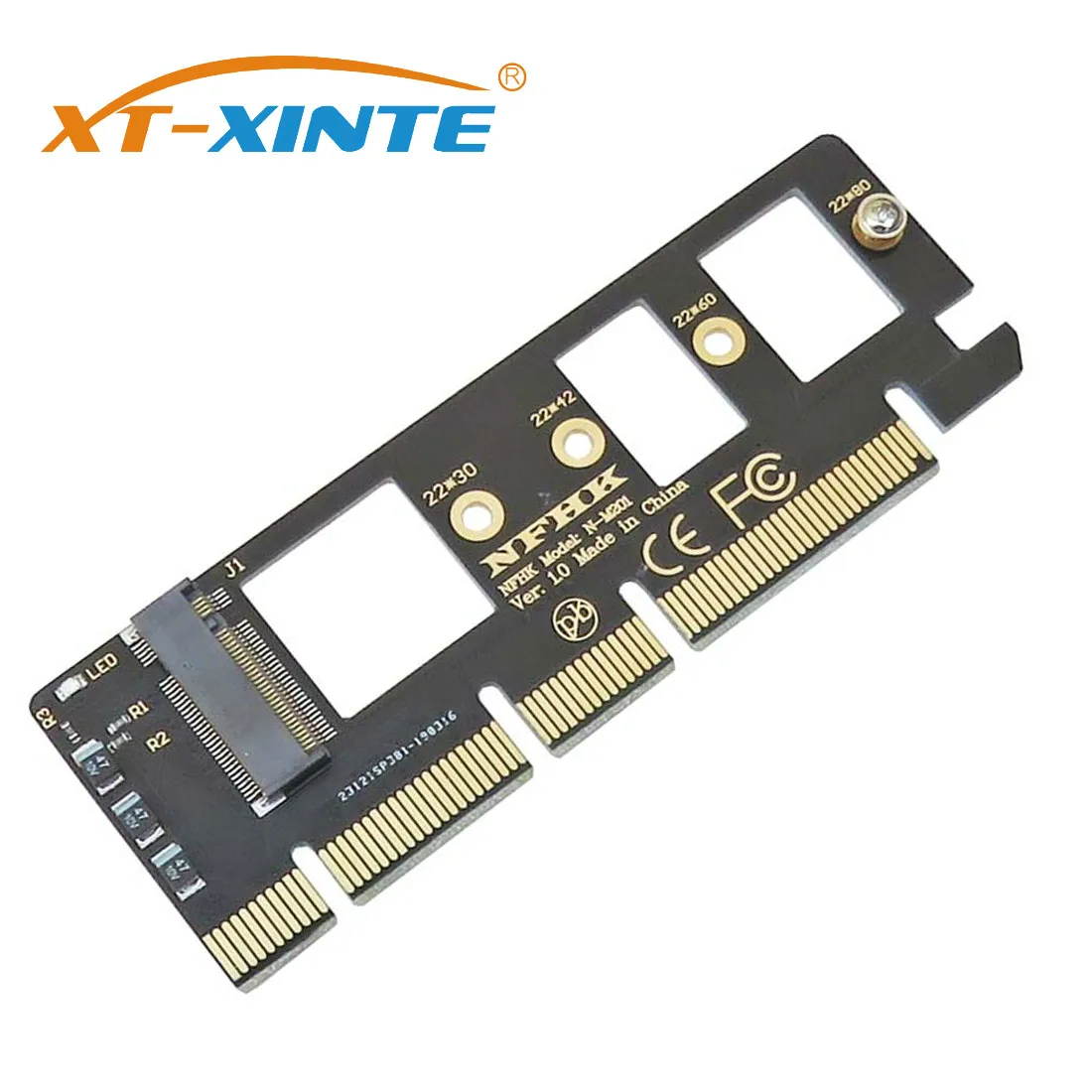Адаптер PCIE к M.2 NVME XP941 SM951 PM951 A110 конвертер PCI E Express 3 0 X4 X8 X16 M Key AHCI SSD|Платы расширения|