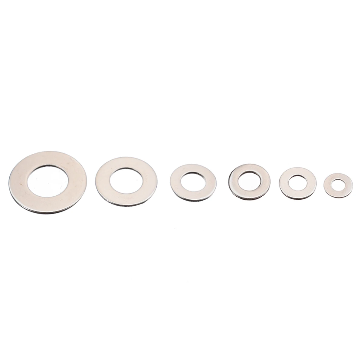 

660pcs M3 M4 M5 M6 M8 M10 Stainless Steel Washer Plain Washer Kit Screw Fastener Hardware Assortment Accessories