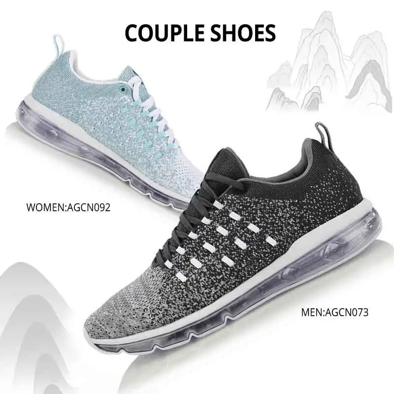 Li-Ning/Мужская прогулочная обувь Bubble Max амортизирующая моно-пряжа дышащая