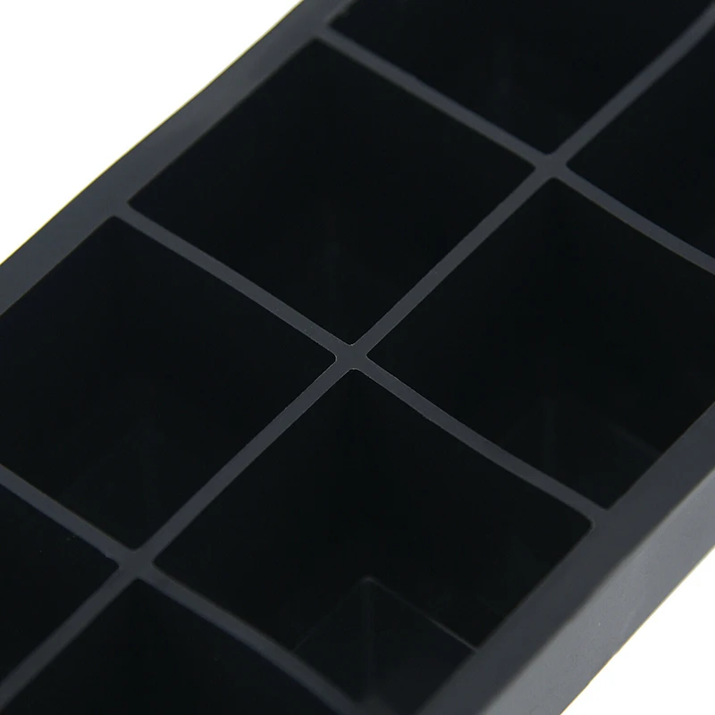 

Silicone Ice Cube Maker 8-Cavity DIY Ice Maker Ice Cube Trays Molds For Ice Candy Cake Pudding Chocolate Whiskey Molds Tool