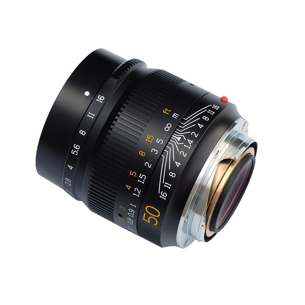 TTArtisan 50 мм F1.4 ASPH полная Рамка с ручной фокусировкой Объективы для камер Leica M-Mount