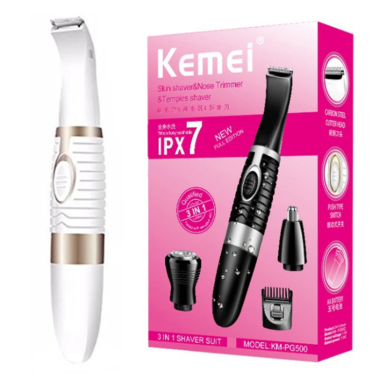 4в1 моющийся набор для ухода за ушками носа триммер бровей бороды тример мужчин