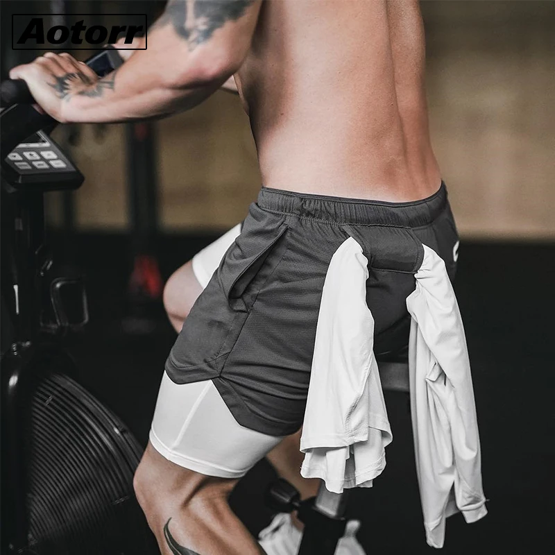 Для Мужчин's Рубашки домашние шорты быстросохнущие спортивные для спортзала