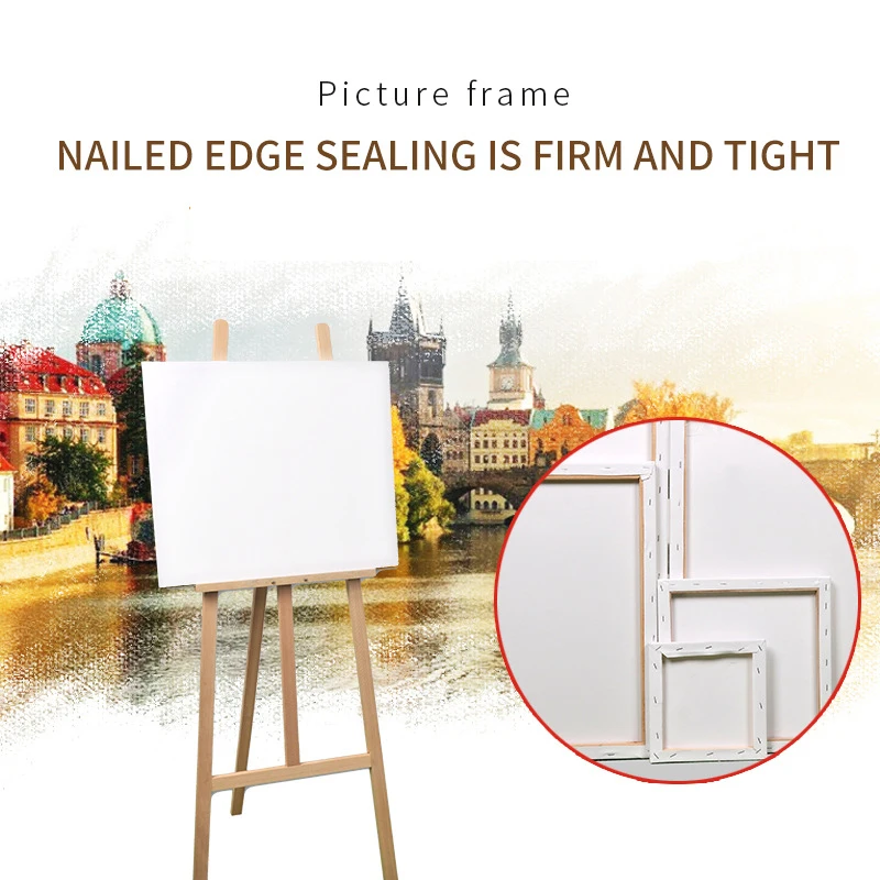 Холст для рисования 30 х40 деревянная рамка из хлопка 4 шт. профессиональный холст