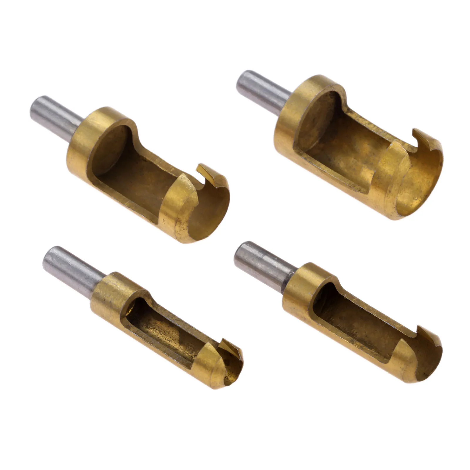 DRELD 4pcs 6/8/13/16mm Barrel Cork Drill Plug Cutter Bit for Wood Tenon Bored Hole Saw Cutting Dowel Maker Woodwoking Tool | Инструменты